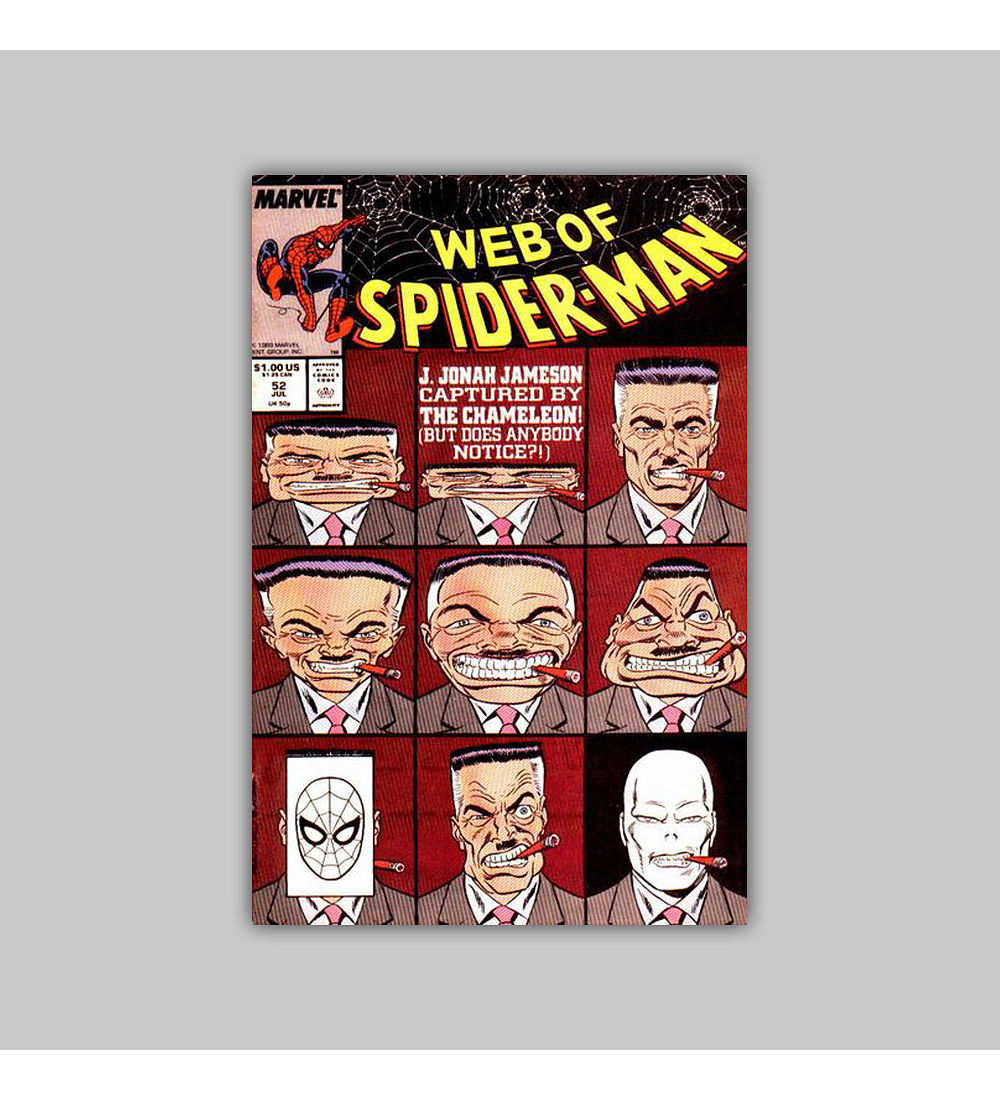 Web of Spider-Man 52 1989
