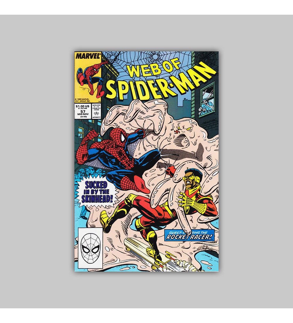 Web of Spider-Man 57 1989