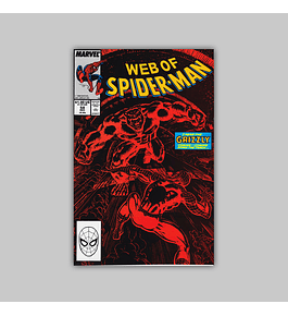 Web of Spider-Man 58 1989