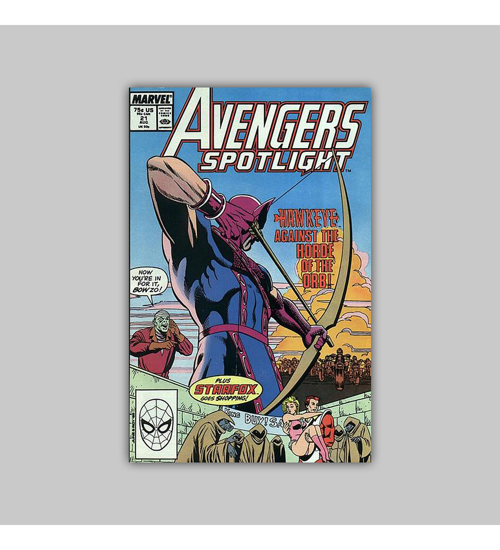 Avengers Spotlight 21 1989