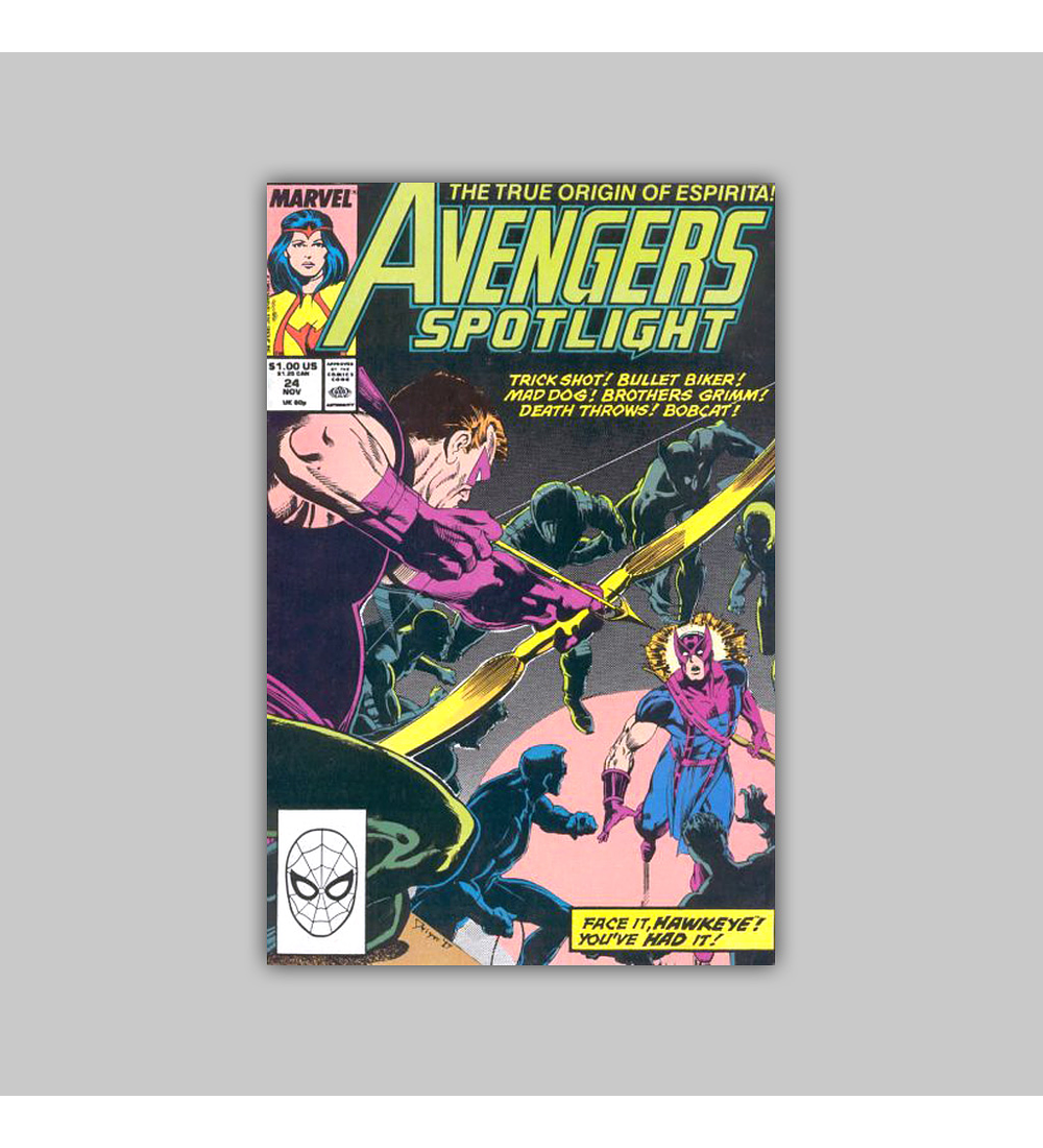 Avengers Spotlight 24 1989