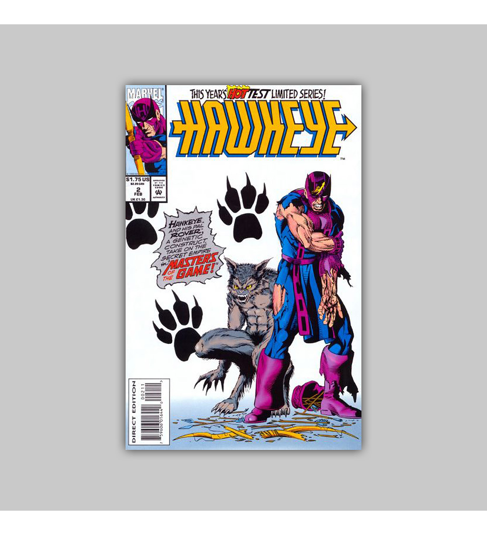 Hawkeye 2 VF/NM (9.00) 1994