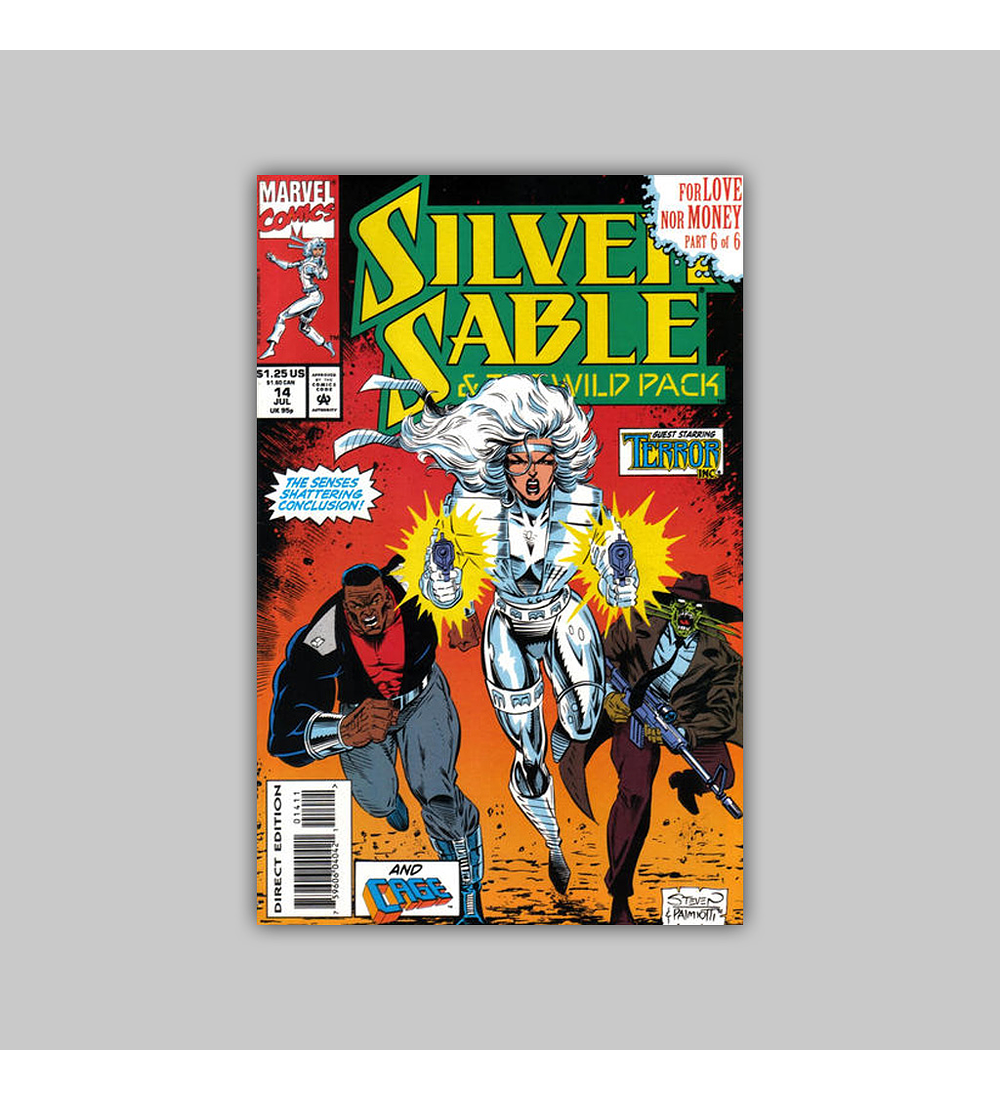 Silver Sable & the Wild Pack 14 1993