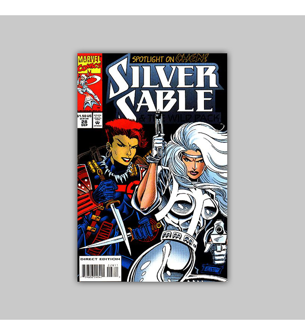 Silver Sable & the Wild Pack 28 1994