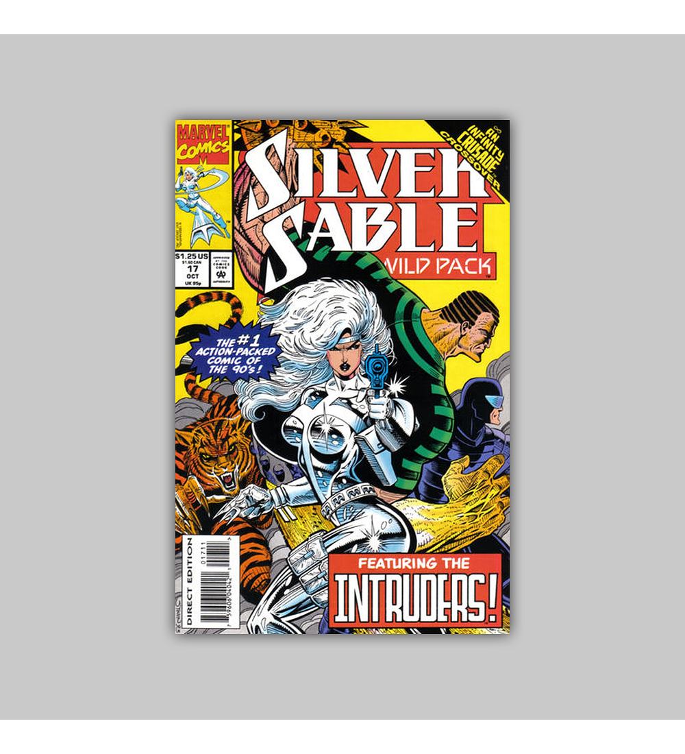 Silver Sable & the Wild Pack 17 1993
