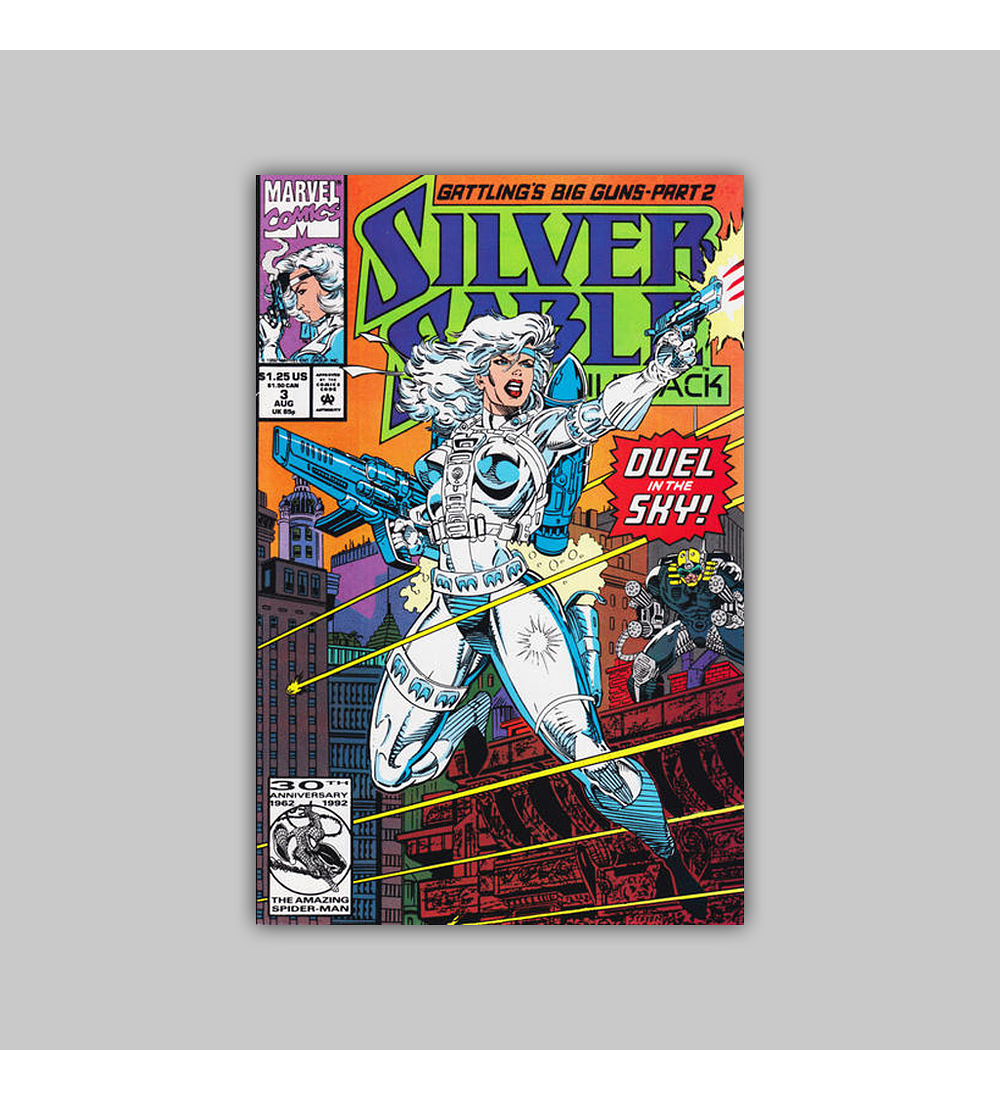 Silver Sable & the Wild Pack 3 1992