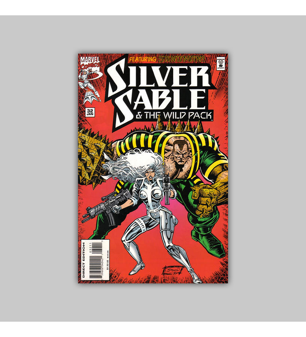 Silver Sable & the Wild Pack 32 1995