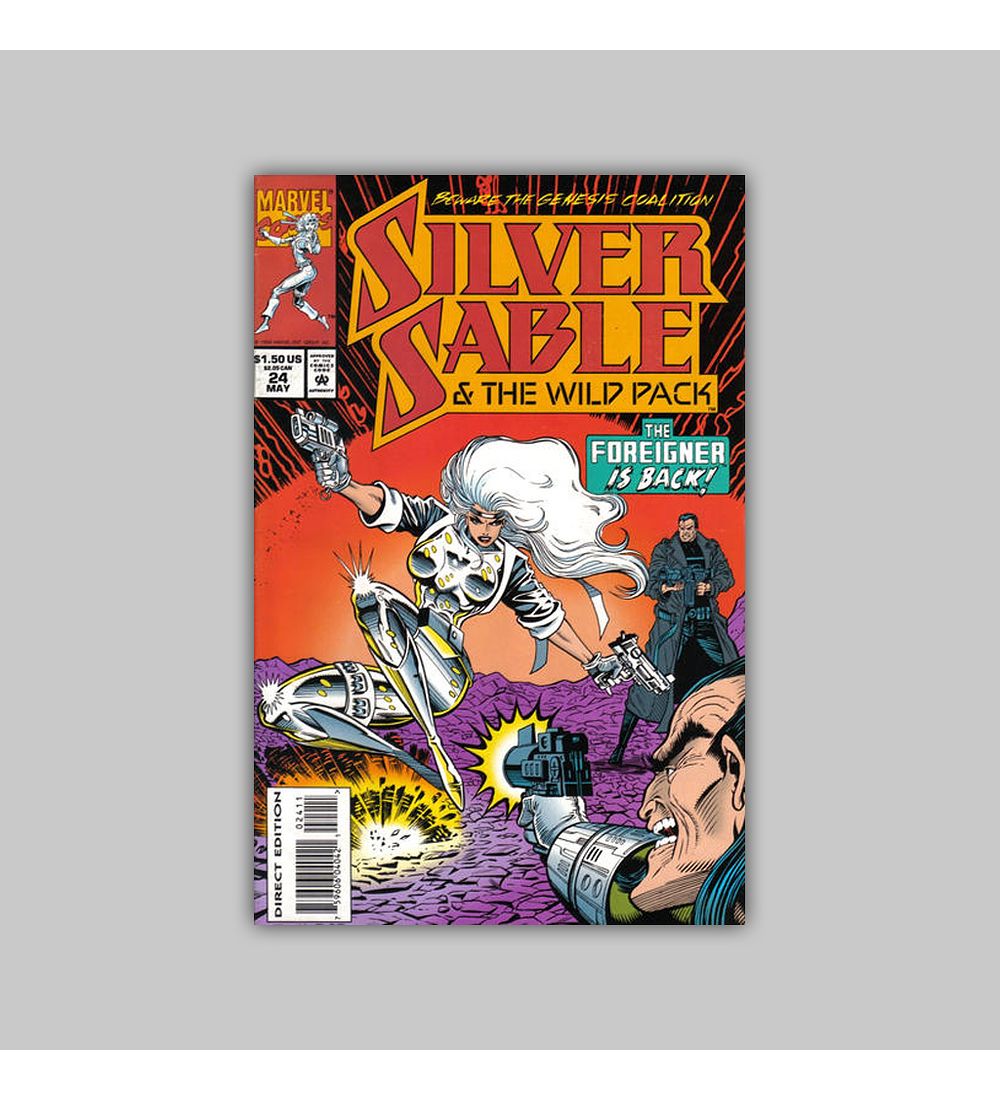 Silver Sable & the Wild Pack 24 1994