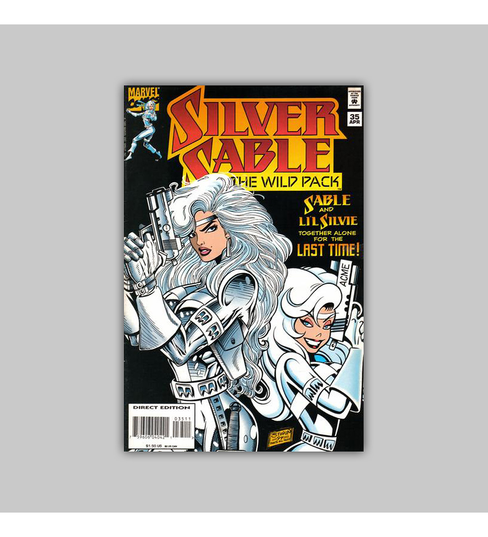 Silver Sable & the Wild Pack 35 1995