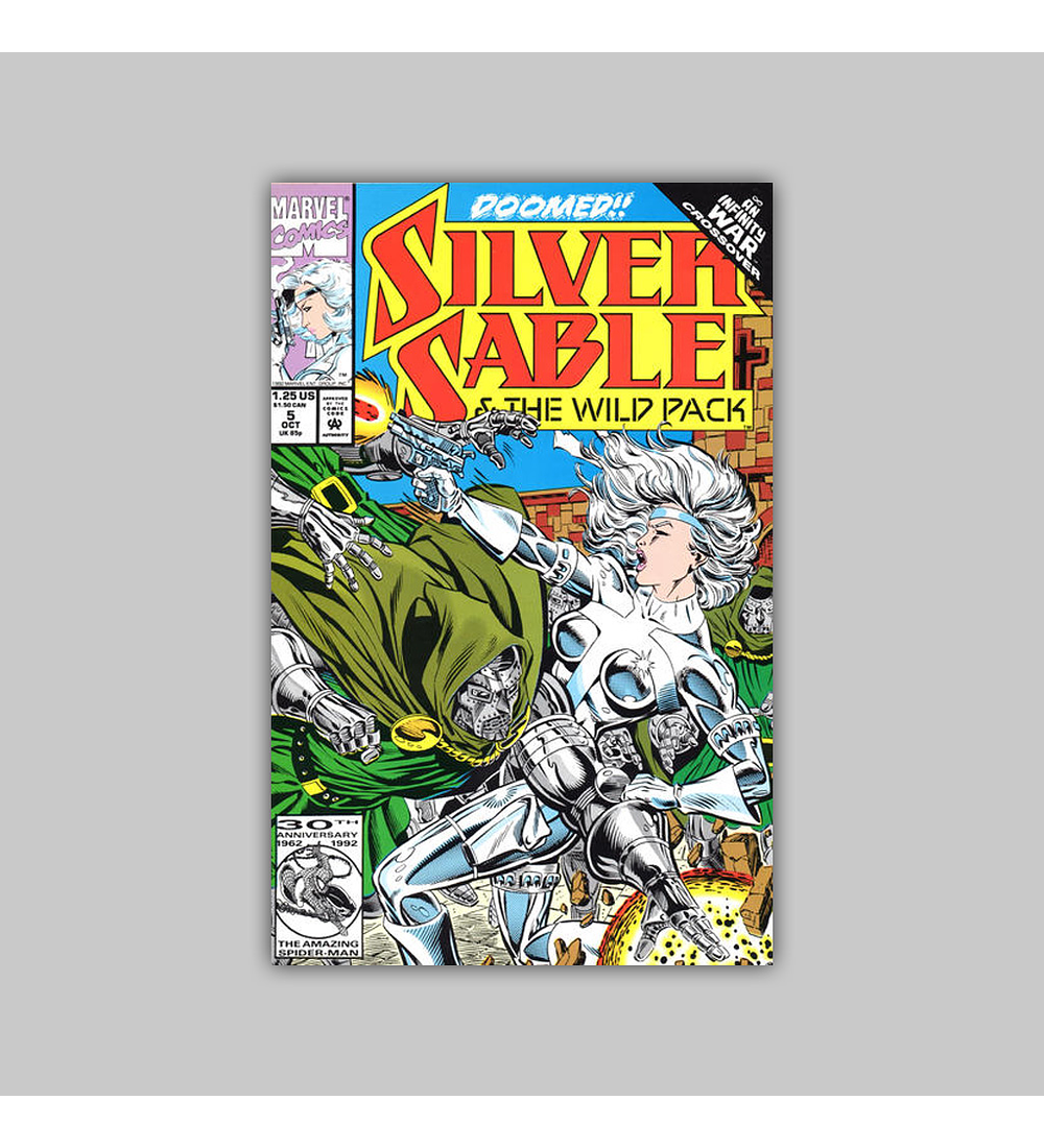 Silver Sable & the Wild Pack 5 1992