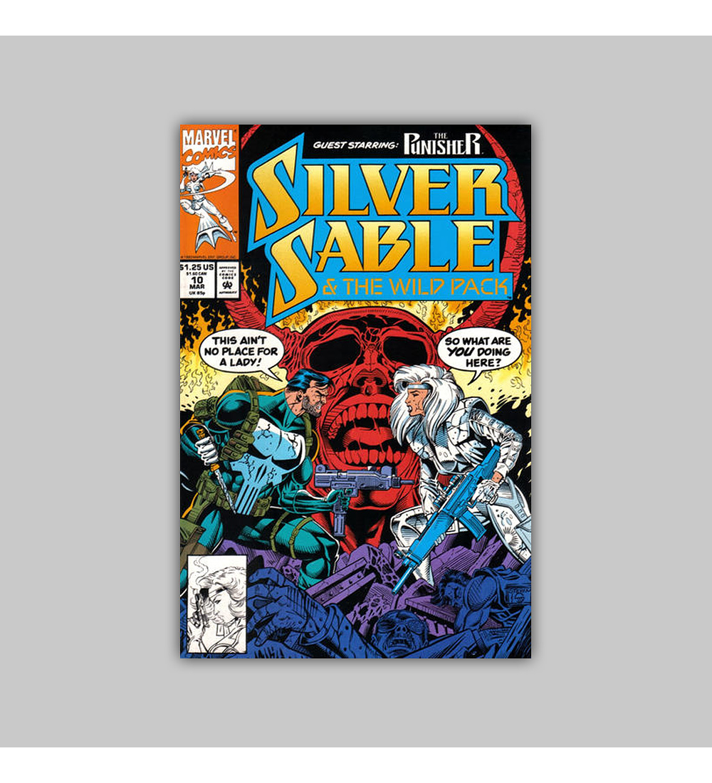 Silver Sable & the Wild Pack 10 1993