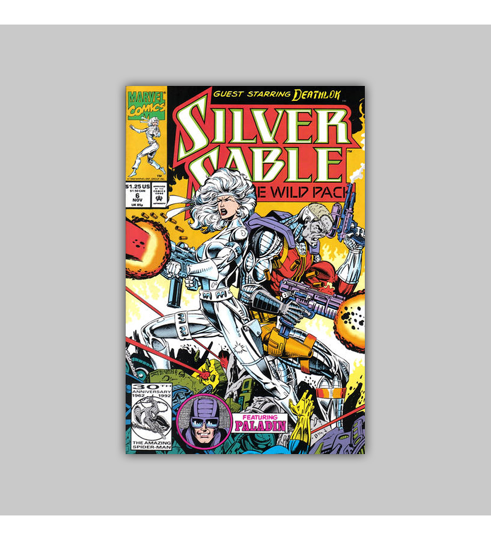 Silver Sable & the Wild Pack 6 1992