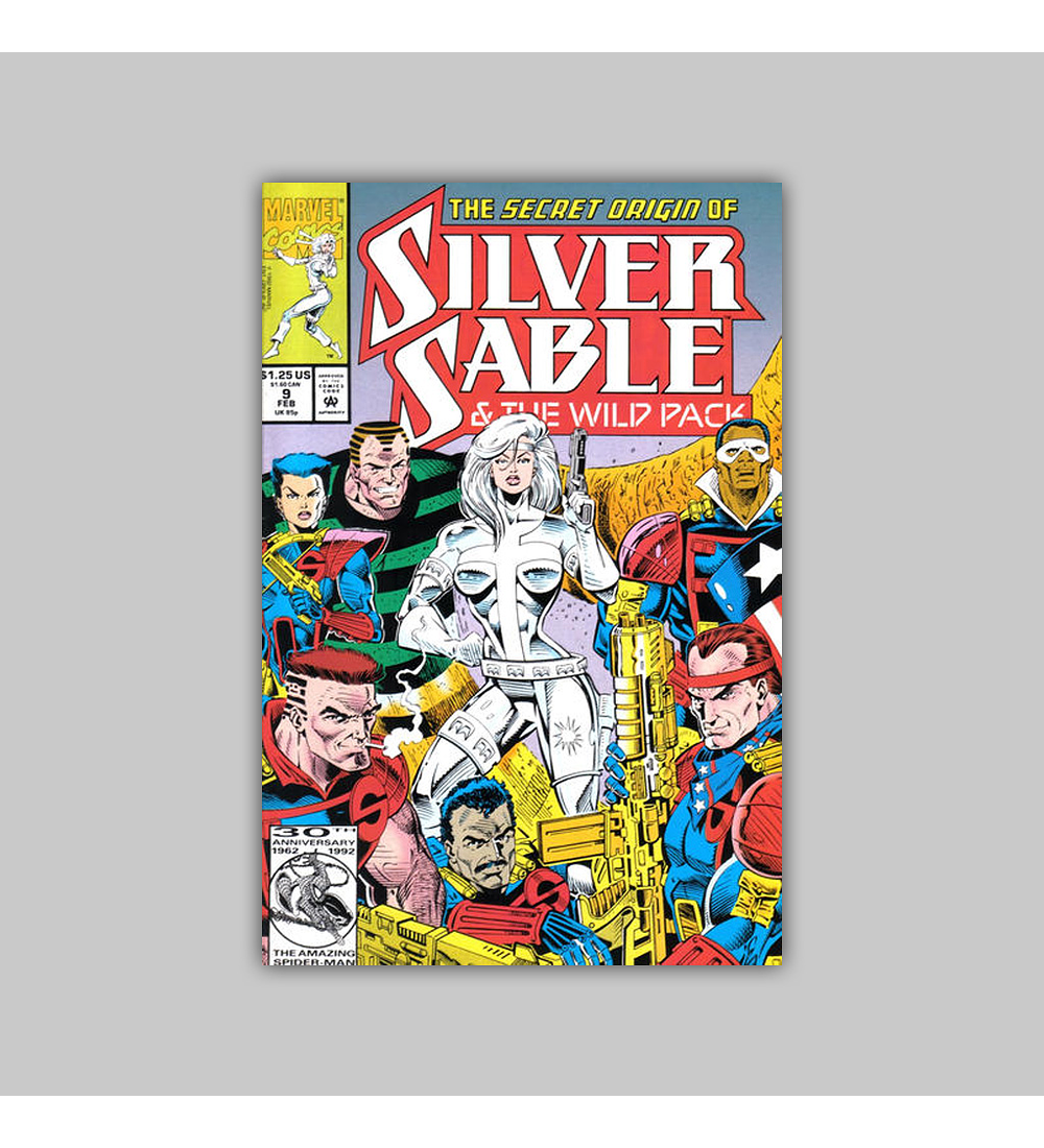 Silver Sable & the Wild Pack 9 1993