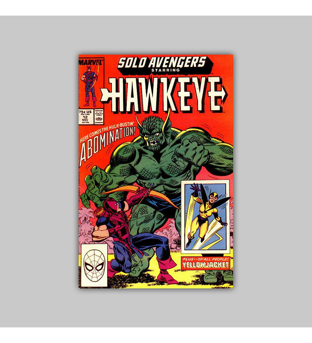 Solo Avengers 12 1988