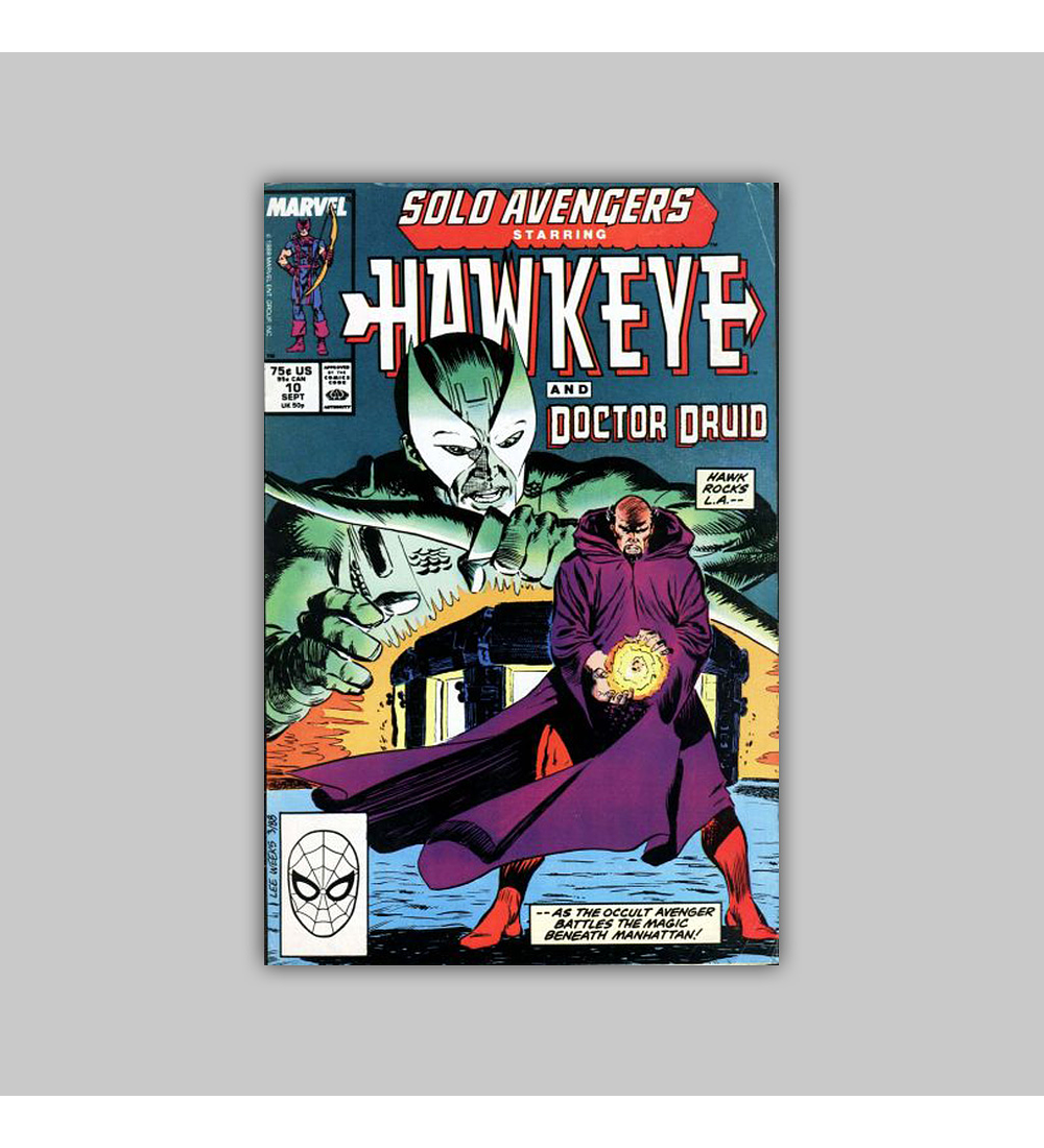 Solo Avengers 10 1988