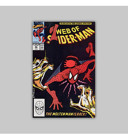 Web of Spider-Man 62 1990