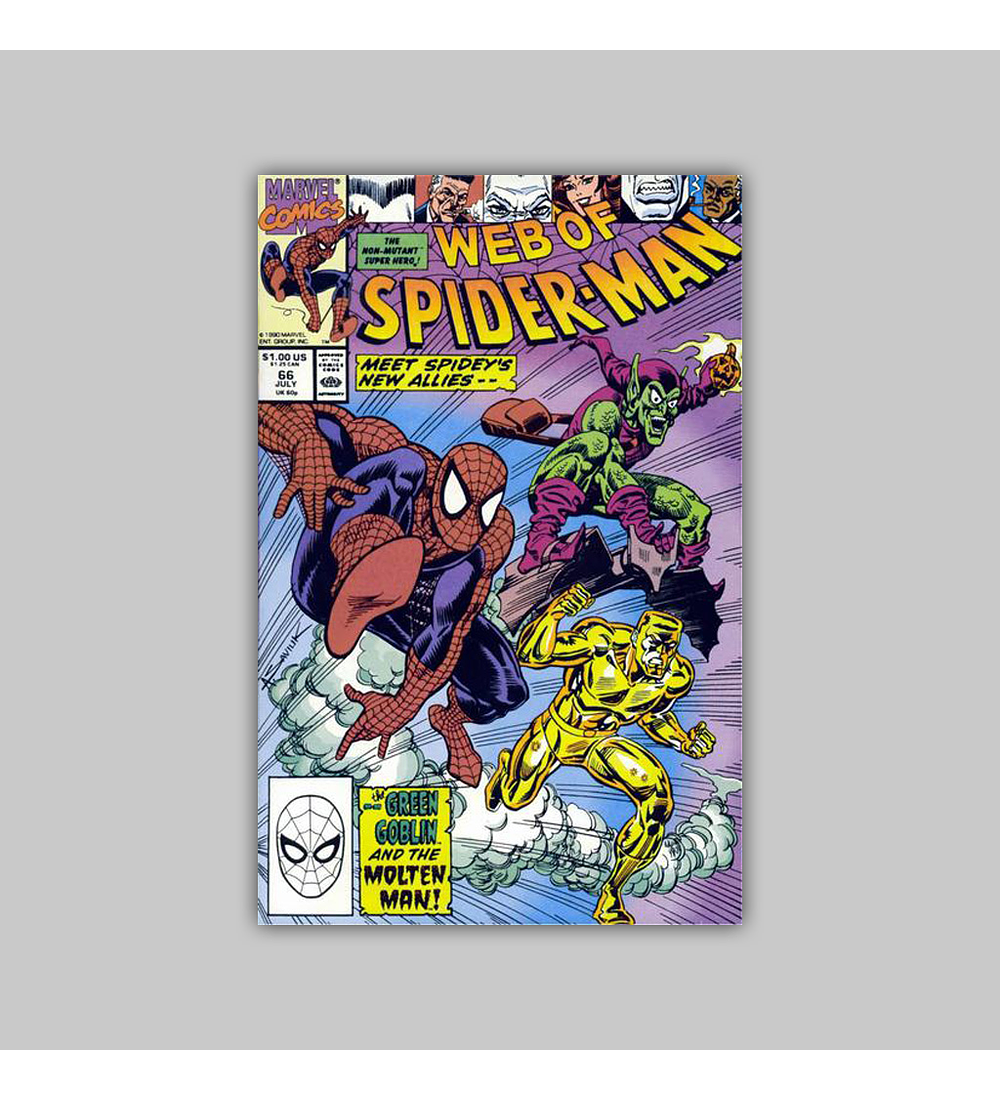 Web of Spider-Man 66 1990