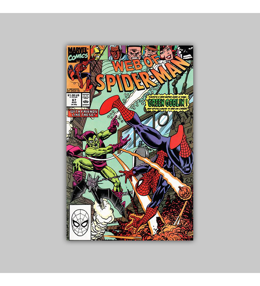 Web of Spider-Man 67 1990