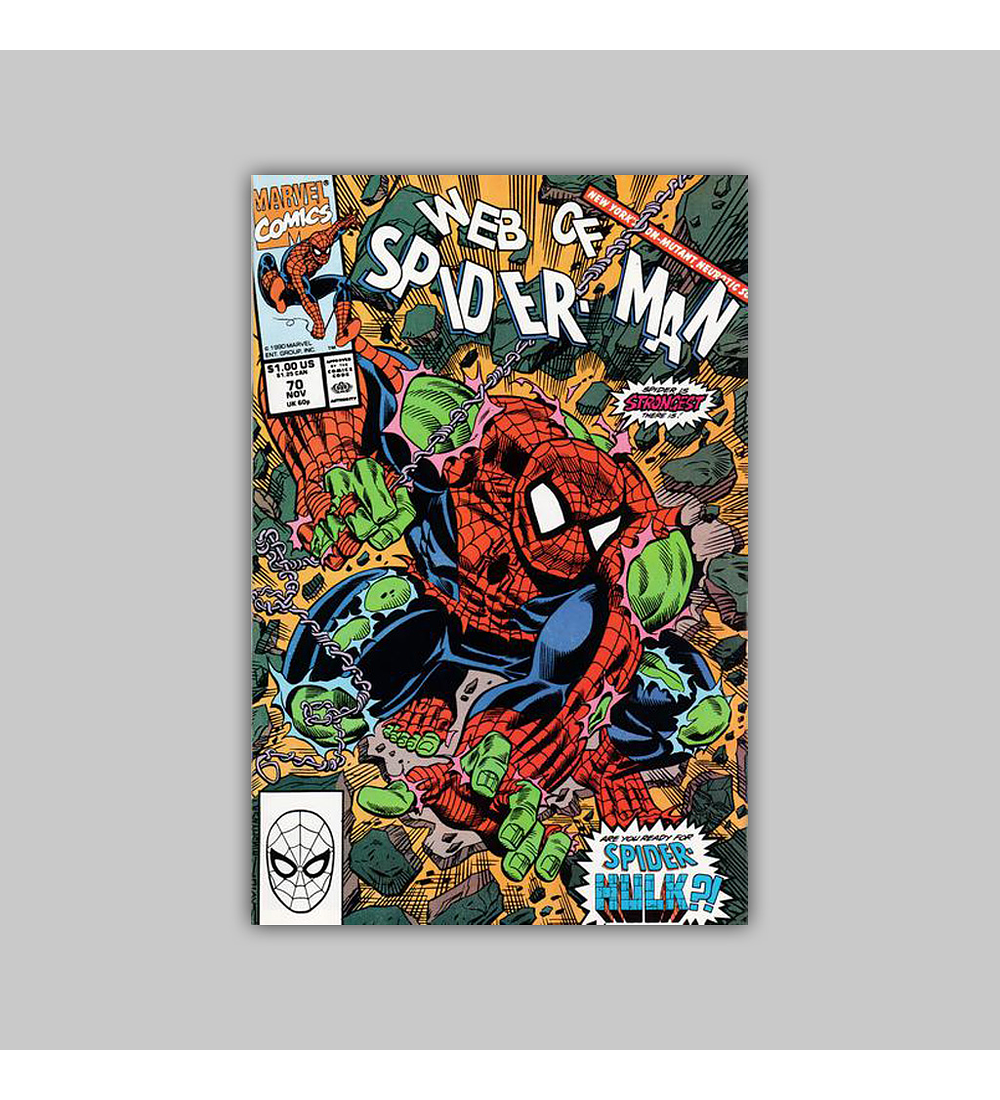 Web of Spider-Man 70 1990