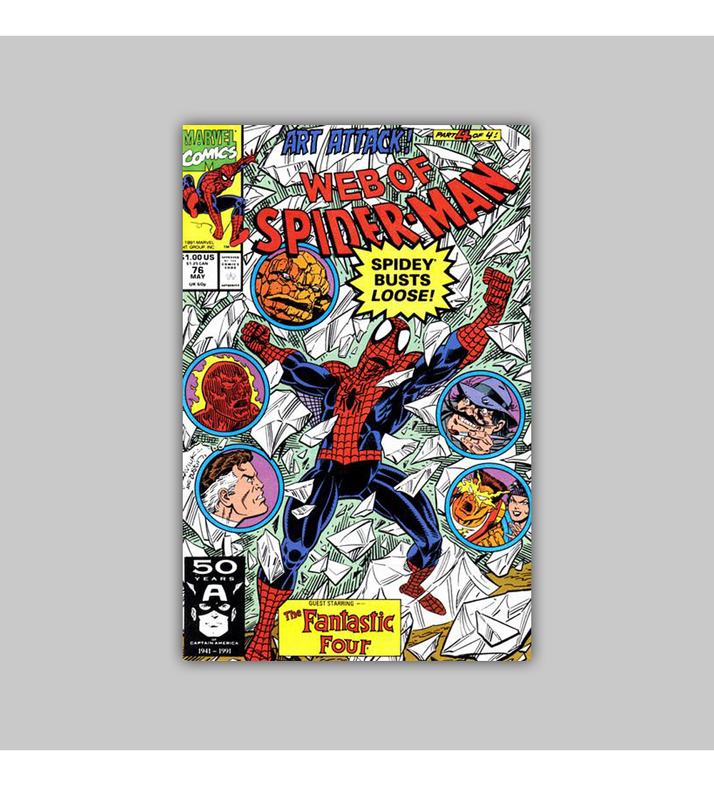 Web of Spider-Man 76 1991