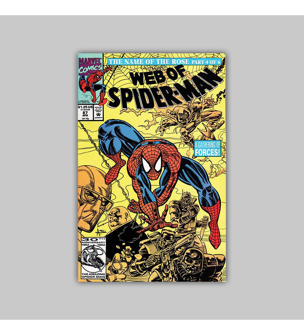 Web of Spider-Man 87 1992