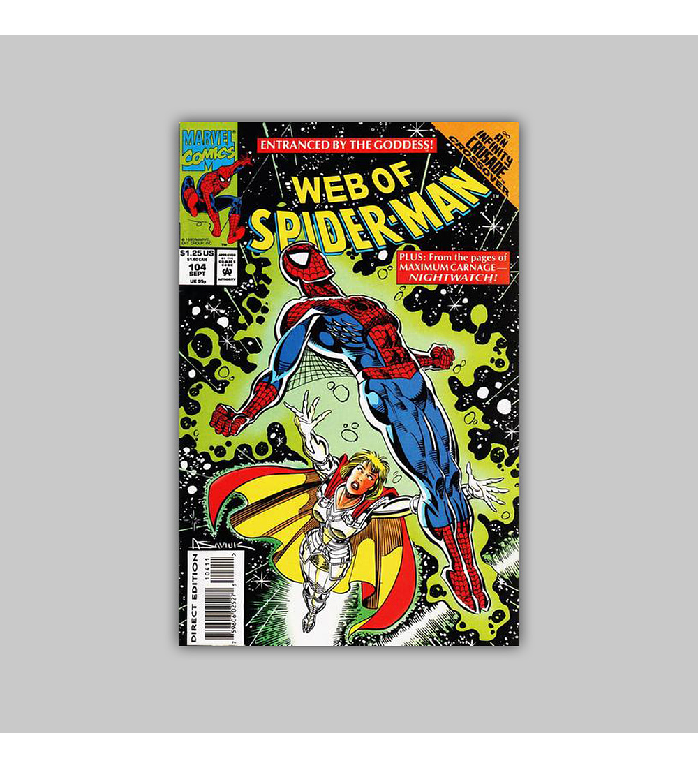 Web of Spider-Man 104 1992