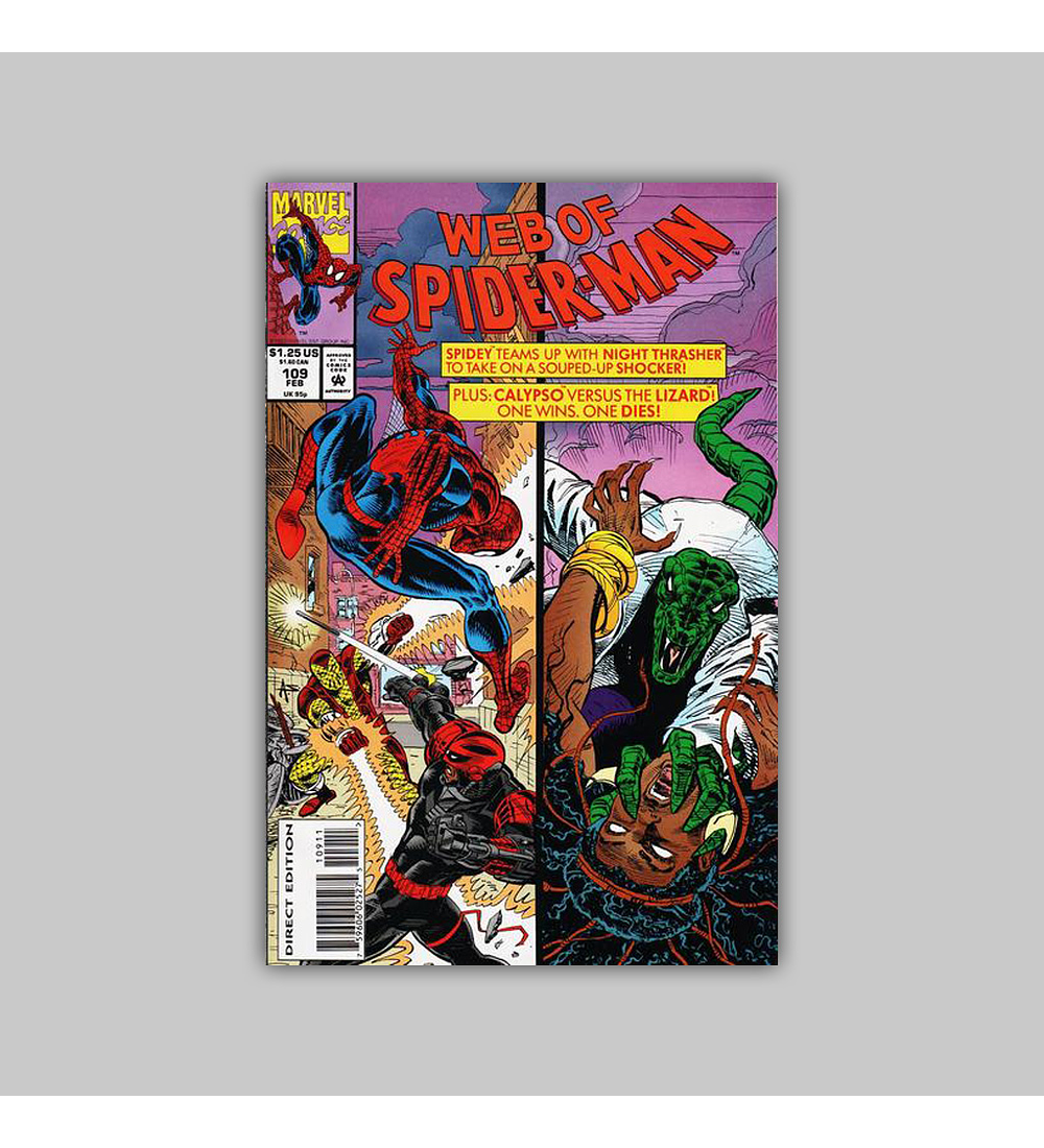 Web of Spider-Man 109 1993