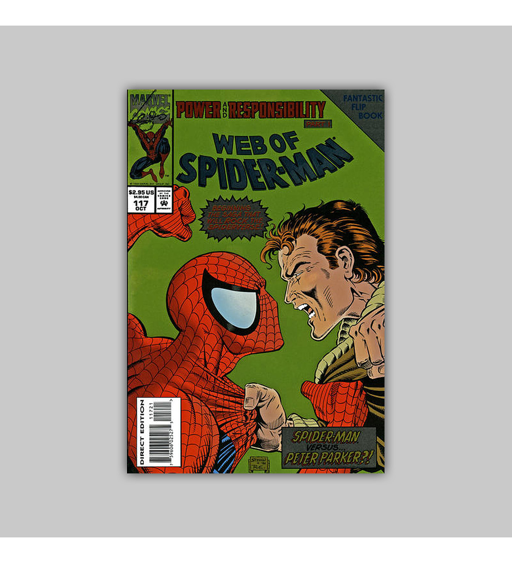 Web of Spider-Man 117 Foil 1993