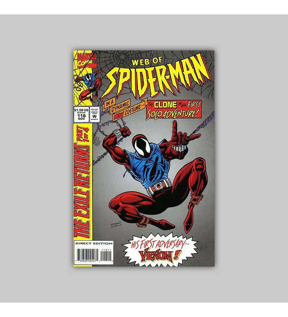 Web of Spider-Man 118 VF/NM (9.2) 1993