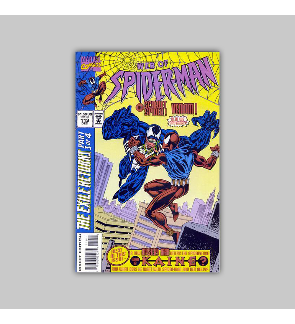 Web of Spider-Man 119 VF/NM (9.2) 1993