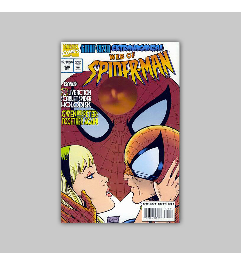 Web of Spider-Man 125 Hologram 1995