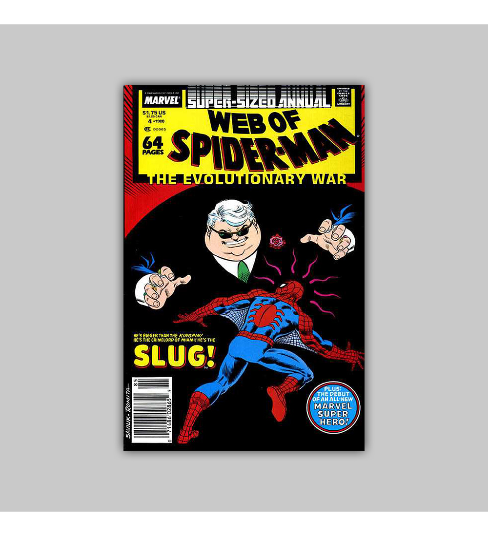 Web of Spider-Man Annual 4 1988