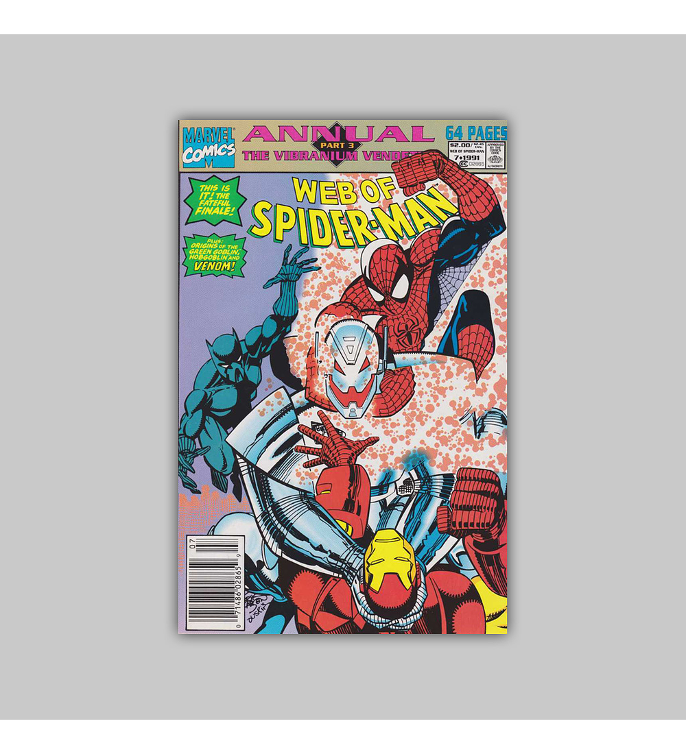 Web of Spider-Man Annual 7 1991