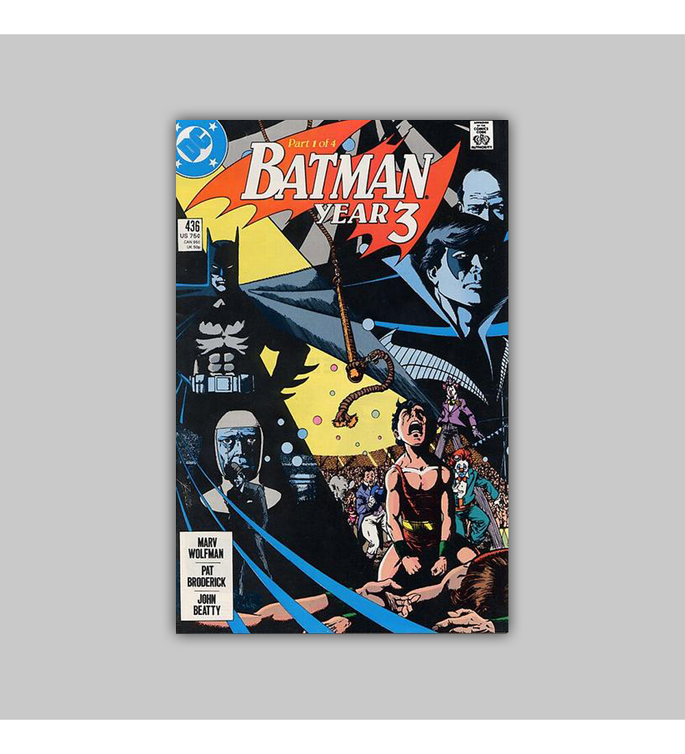 Batman 436 1989