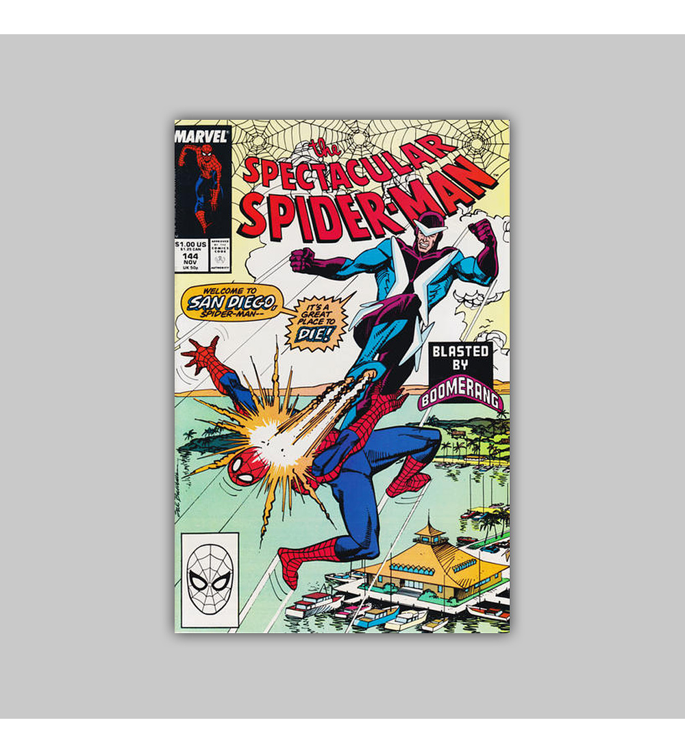 Spectacular Spider-Man 144 1988