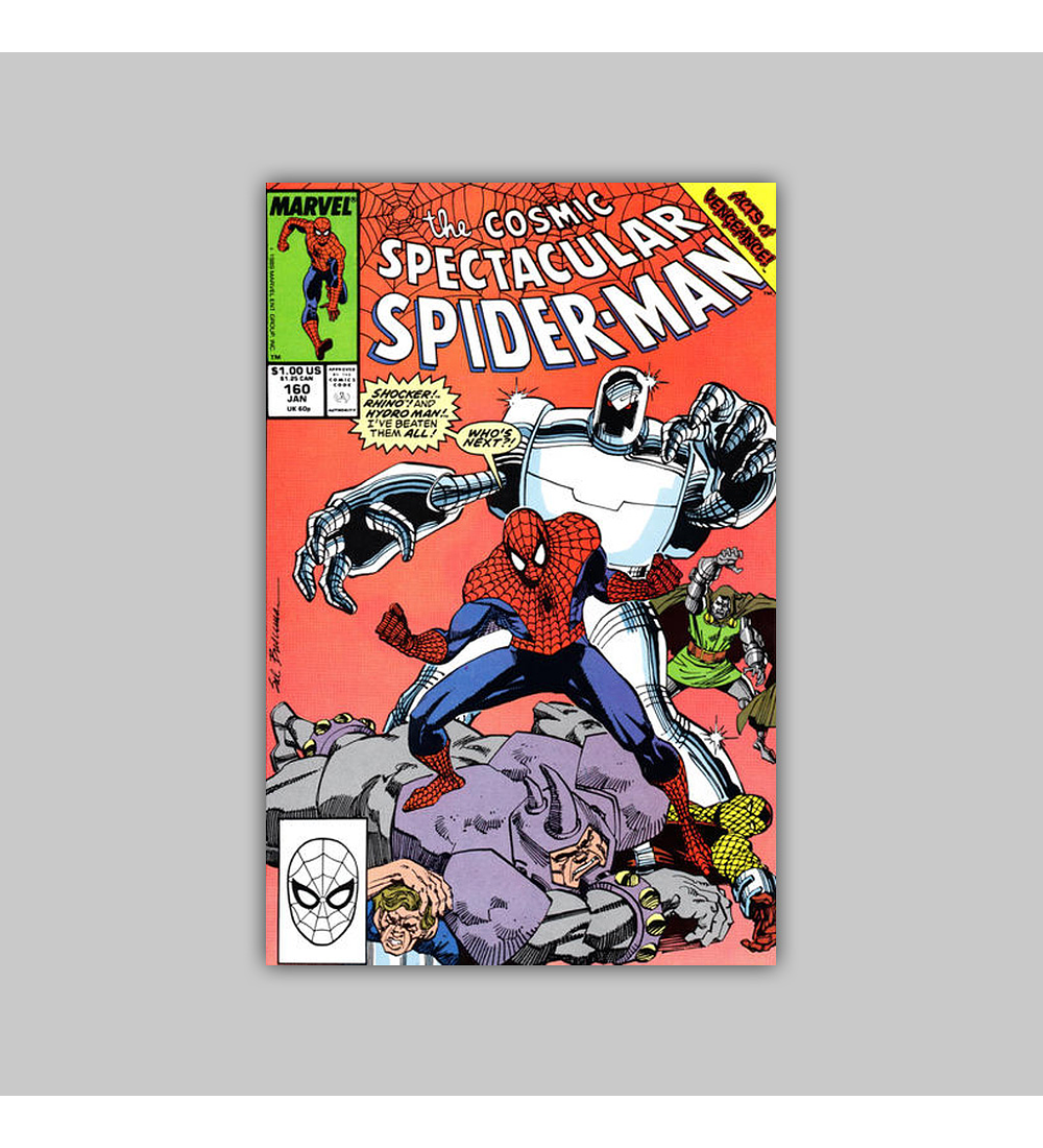 Spectacular Spider-Man 160 1990