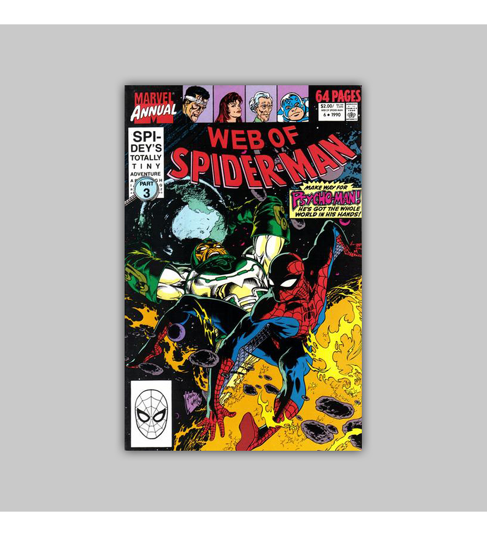 Web of Spider-Man Annual 6 1990