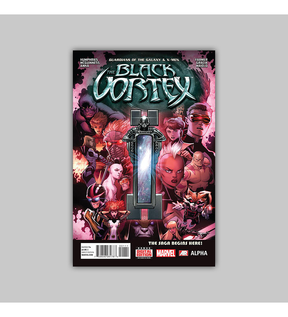 Guardians of the Galaxy and  X-Men: The Black Vortex Alpha 1 2015