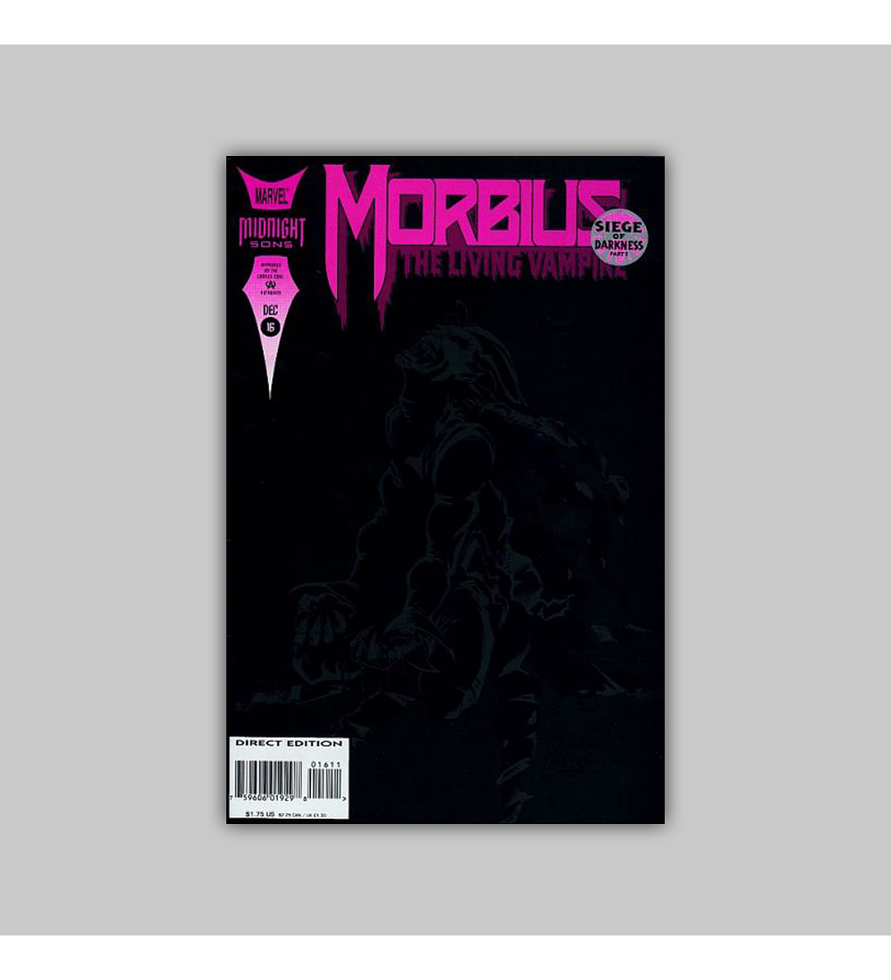 Morbius: The Living Vampire 16 1993
