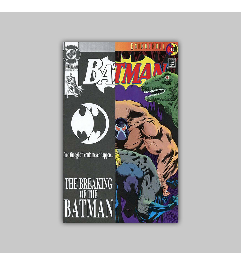 Batman 497 2nd Printing 1993