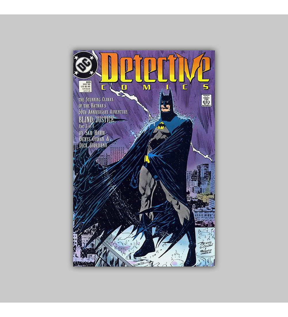 Detective Comics 600 1989