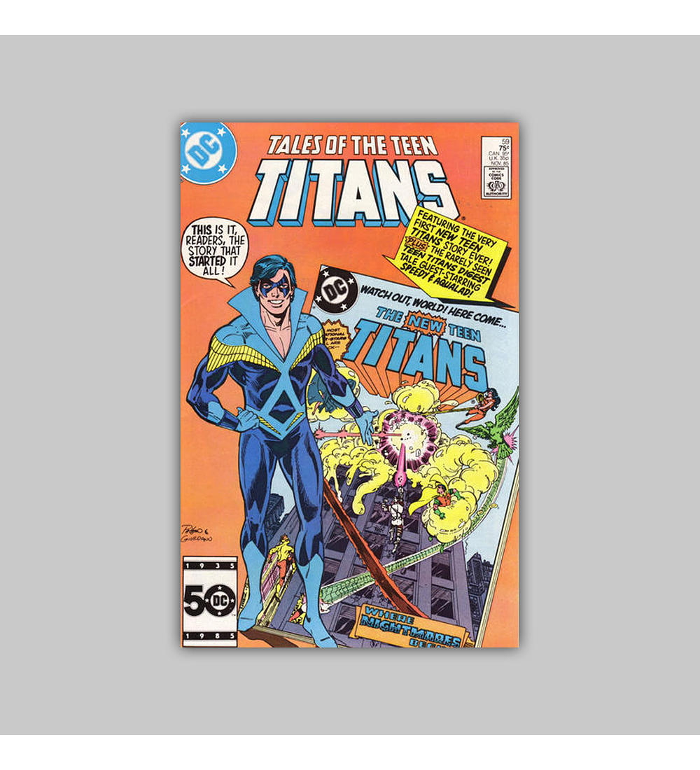 Tales of the Teen Titans 59 1985