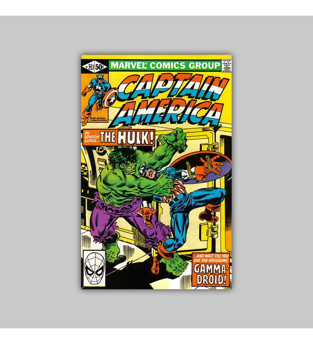 Captain America 257 1981