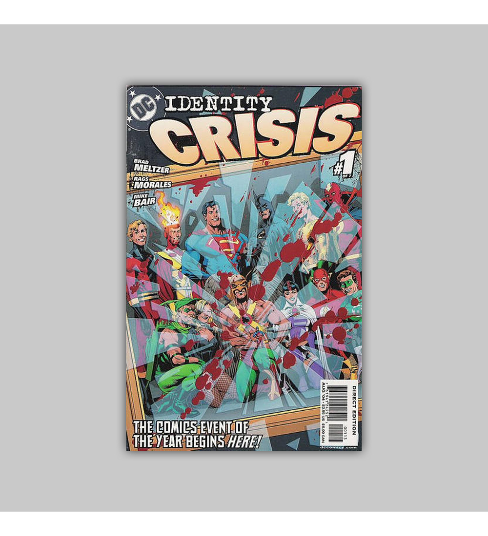 Identity Crisis 1 3rd Printing 2004