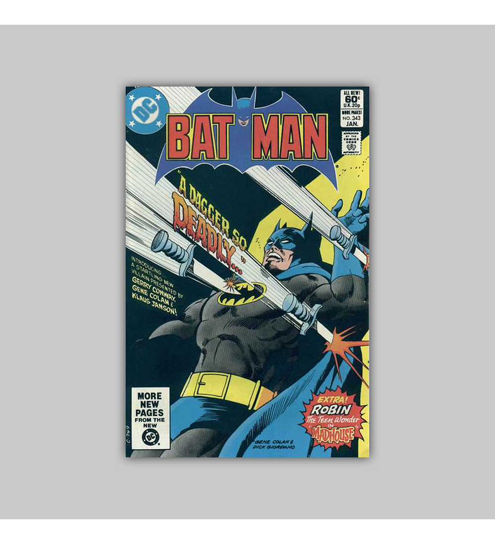 Batman 343 1982