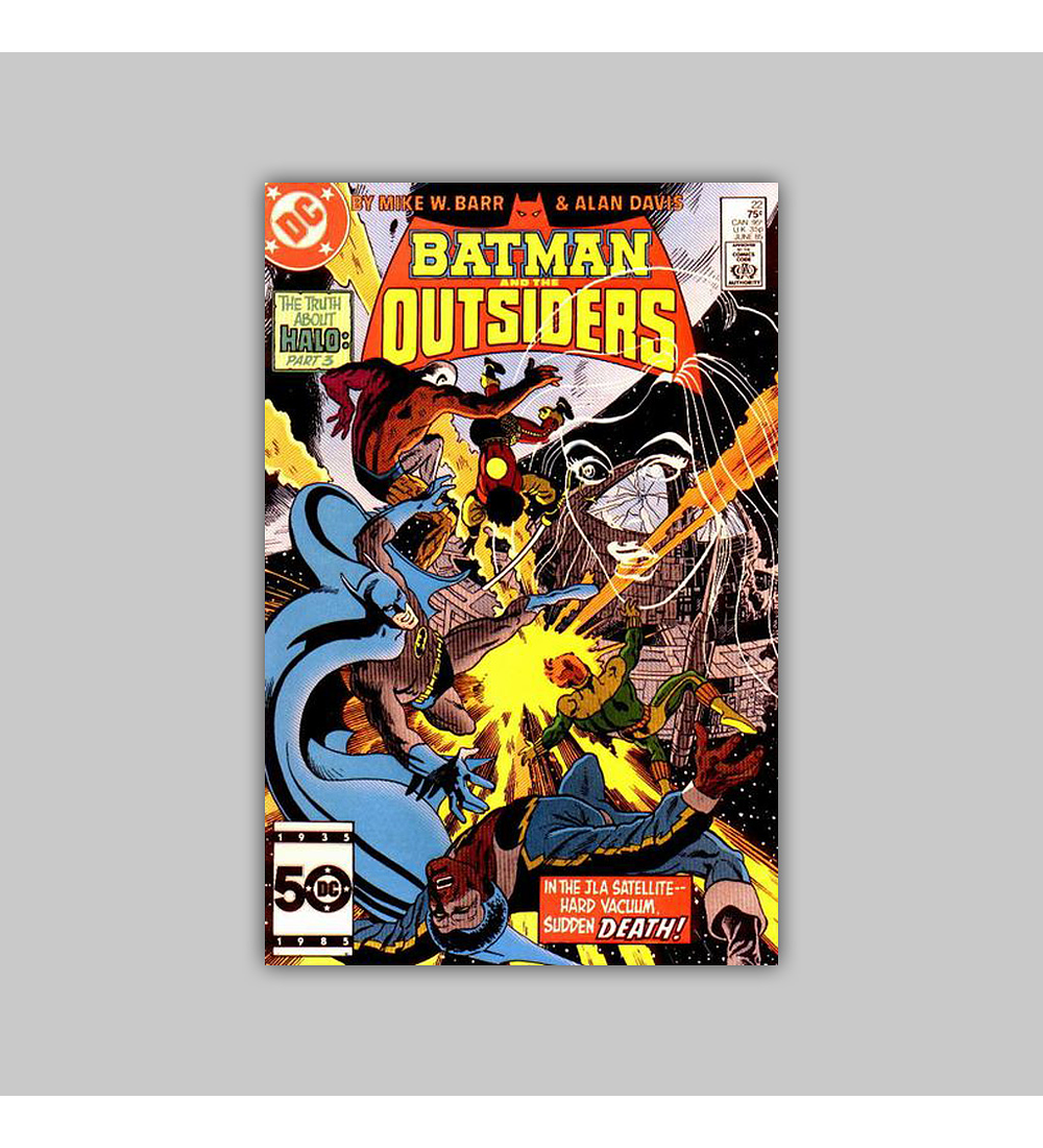 Batman and the Outsiders 22 1985