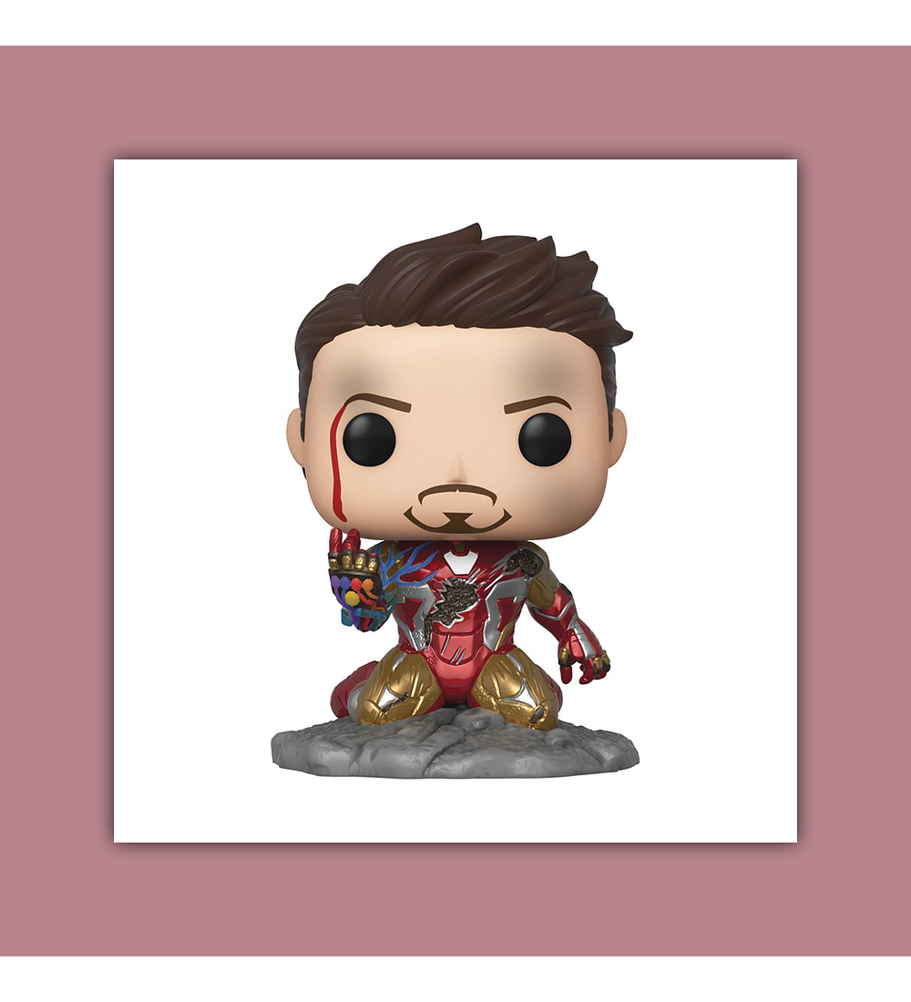 Pop! Avengers Endgame Vinyl Figure: I Am Iron Man GID Deluxe