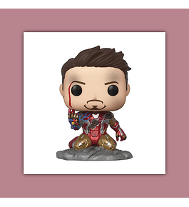 Pop! Avengers Endgame Vinyl Figure: I Am Iron Man GID Deluxe