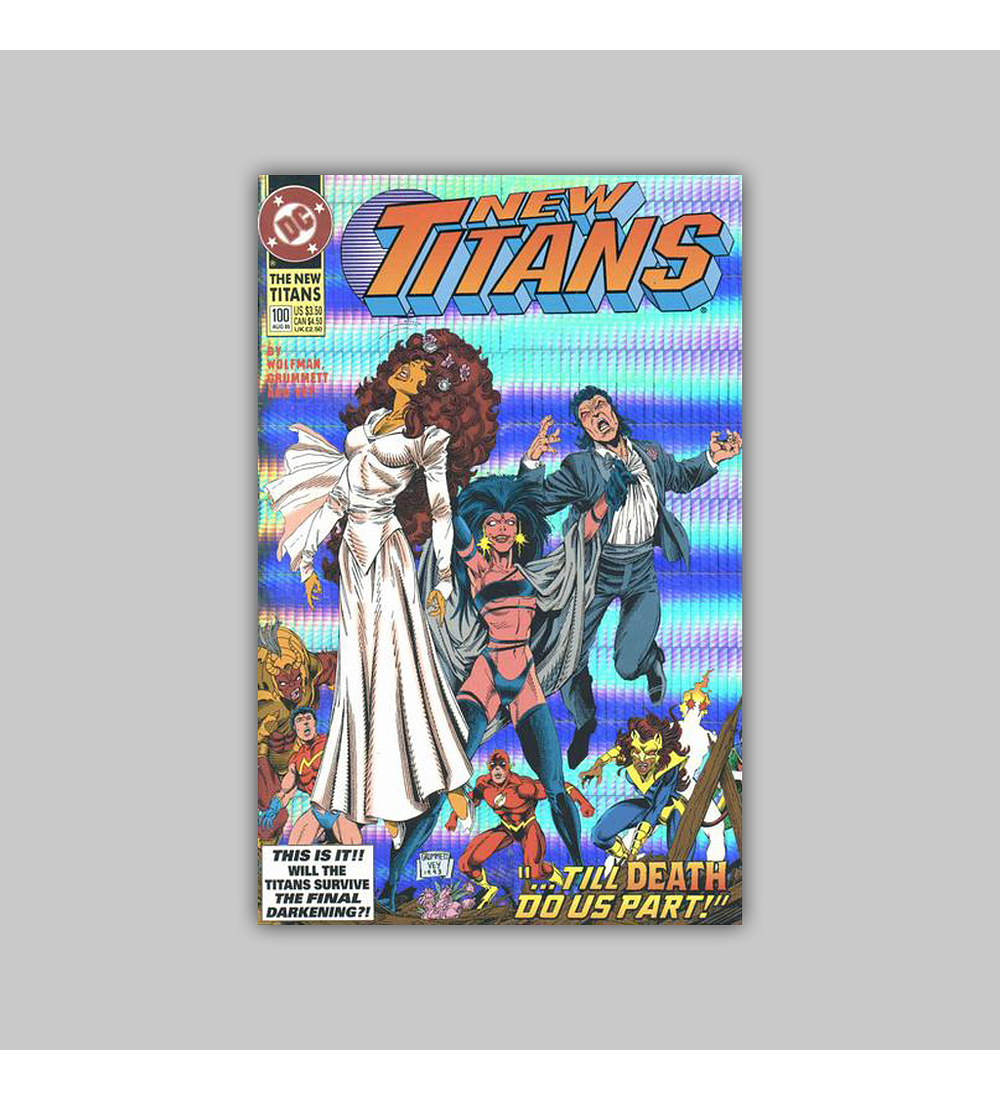 The New Titans 100 Holographix 1993