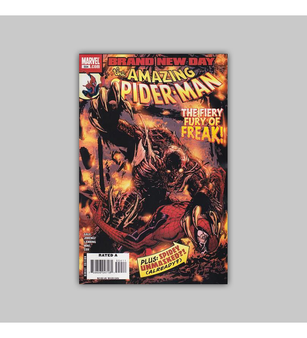 Amazing Spider-Man 554 2008